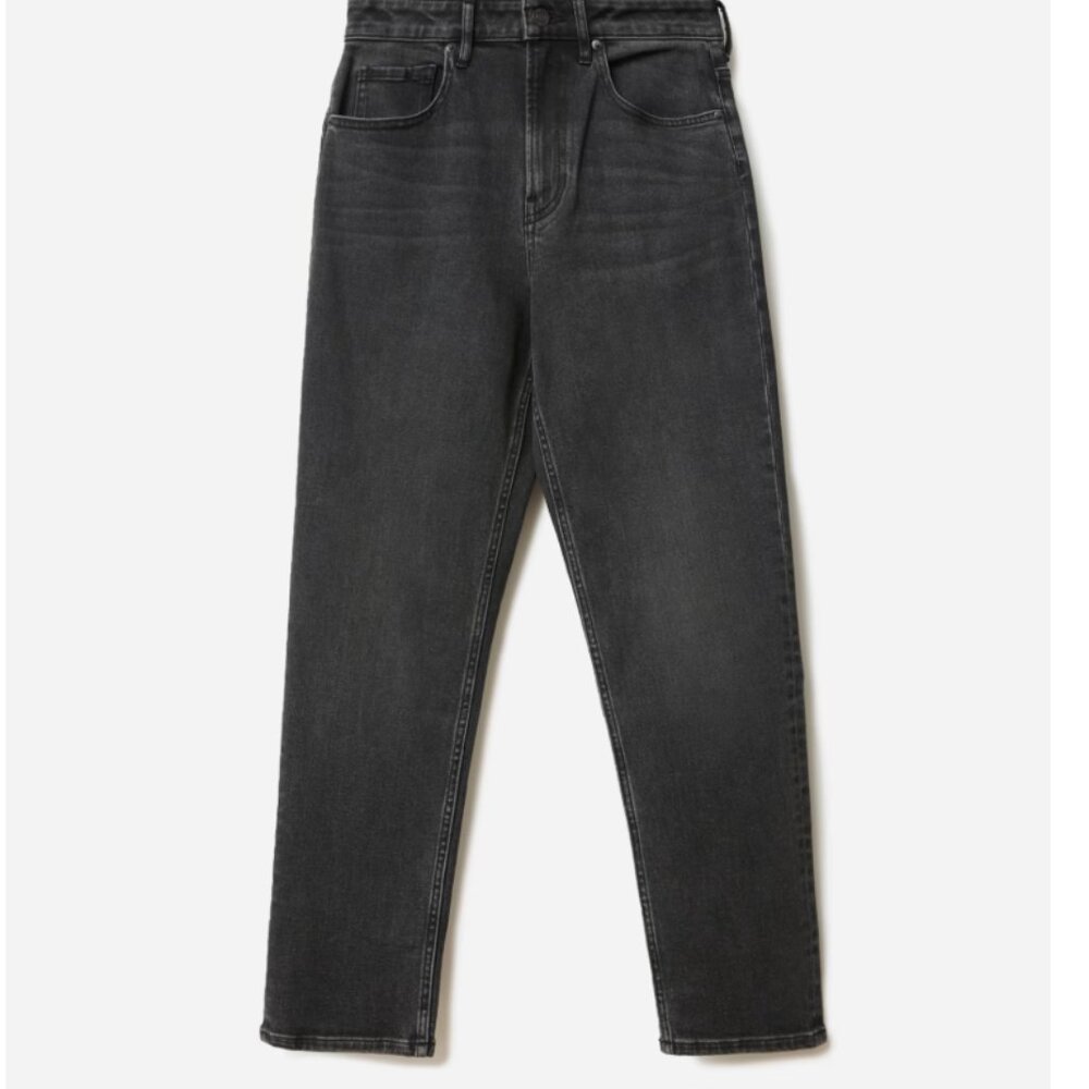 Everlane Curvy Cheeky Jean Size 12 Washed Black